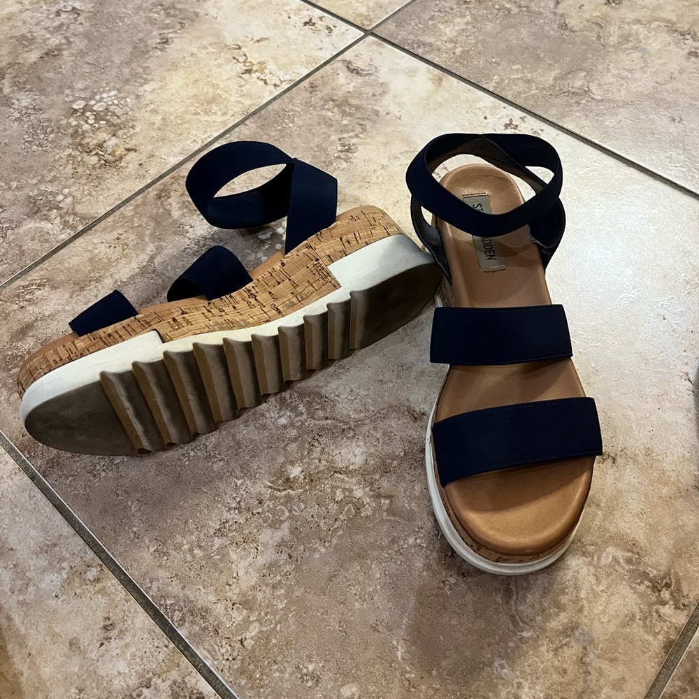Black Steve Madden Women’s Bandi Sandal